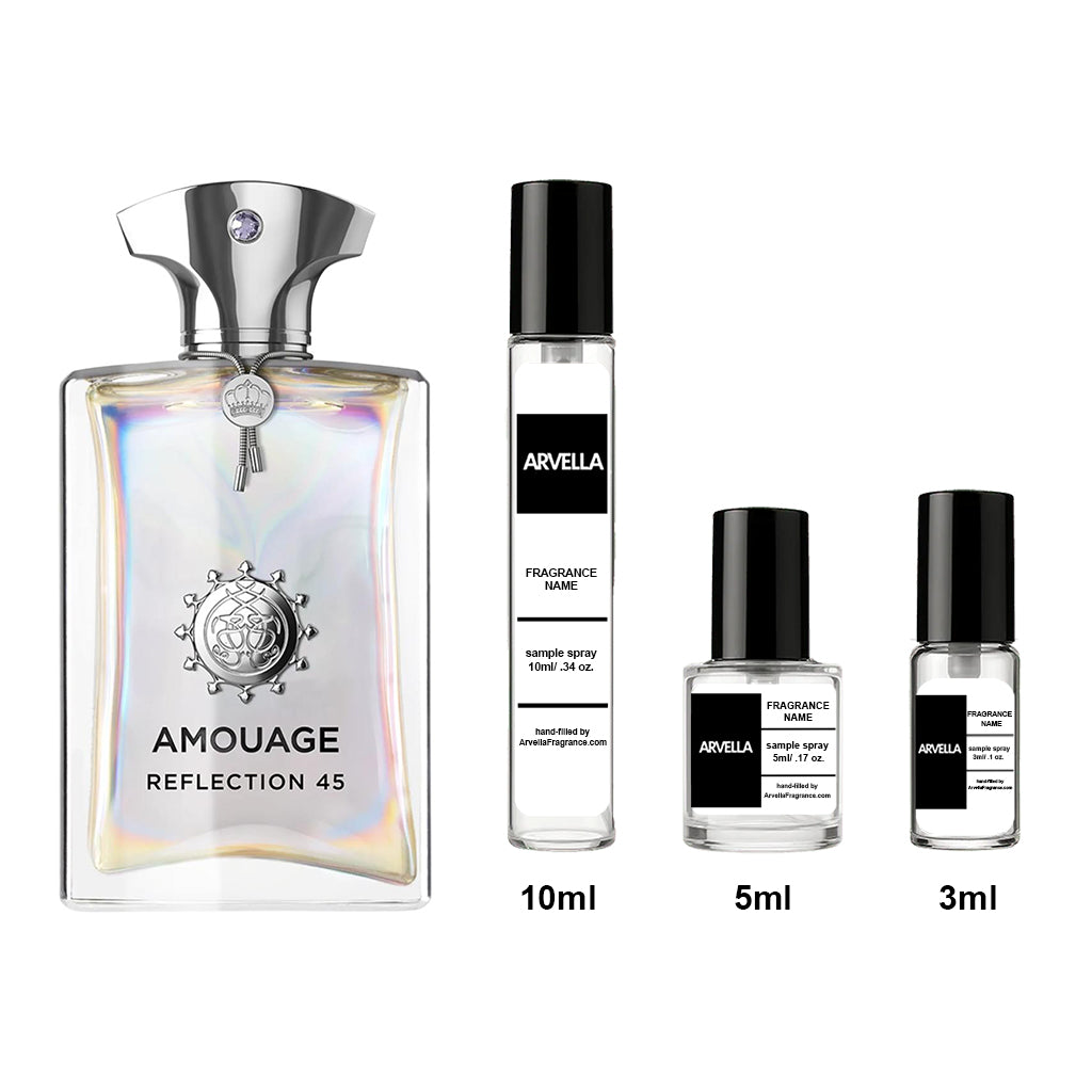 Amouage Reflection 45 Man Extrait Sample 3ml Spray - Arvella Fragrance